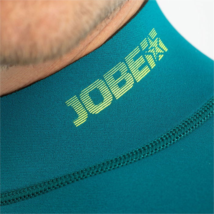 2024 Jobe Hombres Perth 3/2mm Back Zip Shorty Neopreno 30362100 - Teal